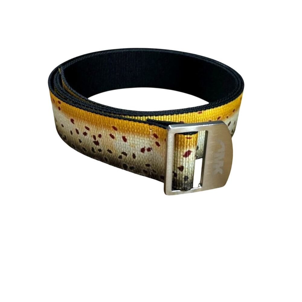 Mountain Khakis Trout Webbing Belt One Size O/S Outdoor Fishing Gorpcore